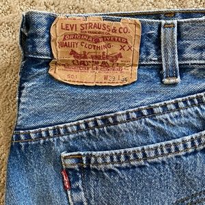 Vintage Levi’s 501 red tab button ups. Size 29-34. Great condition